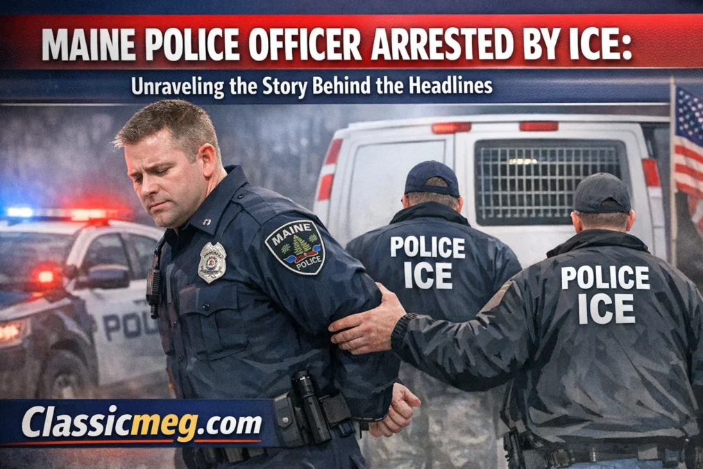 Maine Police Officer Arrested by ICE: Unraveling the Story Behind the Headlines Maine Police Officer Arrested by ICE