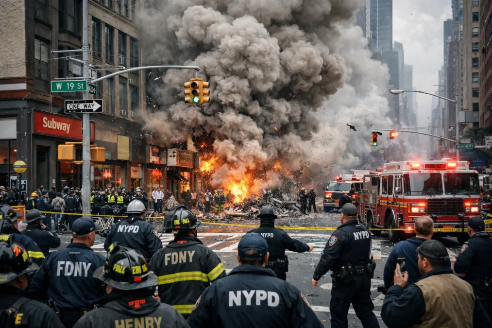 What Happened in New York Today Explosion in Manhattan what happened in New York today explosion