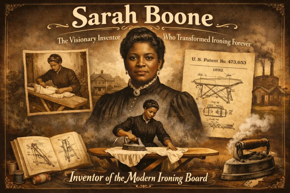 Sarah Boone: The Visionary Inventor Who Transformed Ironing Forever Sarah Boone